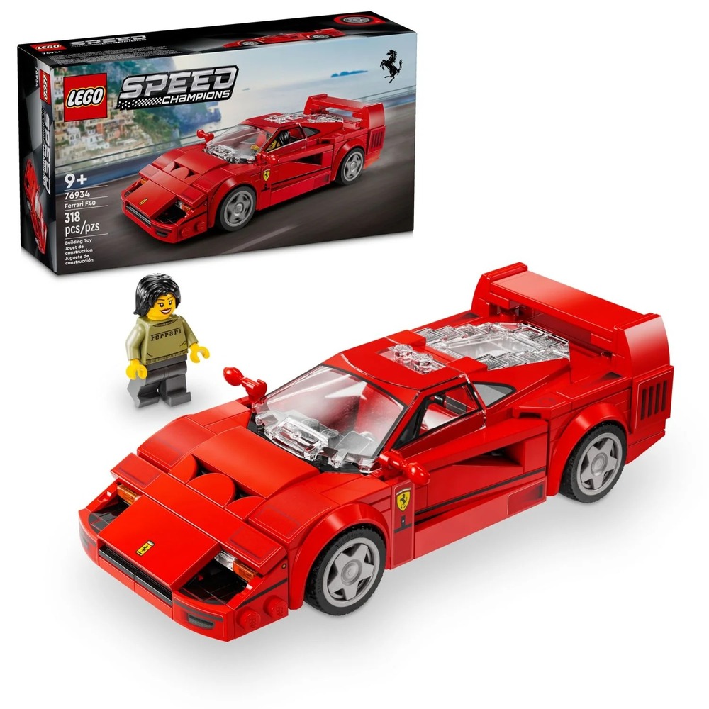 LEGO SPEED CHAMPIONS/FERRARI F40 SUPERCAR/76934/NEW/MINT BOX/MSLCF070226